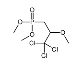 1,1,1-trichloro-3-dimethoxyphosphoryl-2-methoxypropane Structure