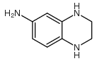 6-Quinoxalinamine,1,2,3,4-tetrahydro- structure