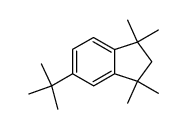 1,1,3,3-tetramethyl-5-(tert-butyl)indane Structure