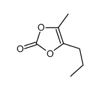 4-methyl-5-propyl-1,3-dioxol-2-one Structure