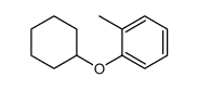 1-cyclohexyloxy-2-methylbenzene Structure