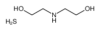 2-(2-hydroxyethylamino)ethanol,sulfane结构式