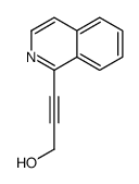3-isoquinolin-1-ylprop-2-yn-1-ol Structure