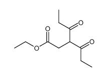 4-oxo-3-propionyl-hexanoic acid ethyl ester Structure