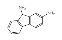 9H-fluorene-2,9-diamine结构式