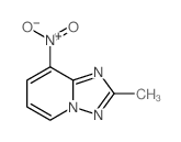 8-methyl-5-nitro-1,7,9-triazabicyclo[4.3.0]nona-2,4,6,8-tetraene结构式