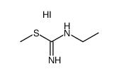 3-ethyl-2-methyl-2-thiopseudourea hydroiodide结构式