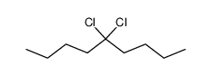 5,5-Dichlornonan结构式