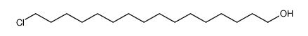 16-chlorohexadecanol Structure