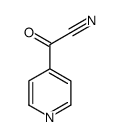 alpha-oxopyridine-4-acetonitrile结构式