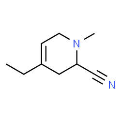 2-Pyridinecarbonitrile,4-ethyl-1,2,3,6-tetrahydro-1-methyl-(9CI)结构式