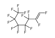 1,2,3,3,4,4,5,5,6,6,7,7,7-tridecafluorohept-1-ene结构式