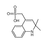 (2,2-dimethyl-1H-quinolin-4-yl)methanesulfonic acid Structure