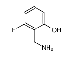 2-(aminomethyl)-3-fluorophenol结构式