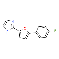 2-[5-(4-FLUORO-PHENYL)-FURAN-2-YL]-1H-IMIDAZOLE structure
