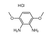 2,3-Diamino-1,4-dimethoxybenzene dihydrochloride结构式