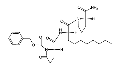 Z-pGlu-Ade-Pro-NH2 Structure