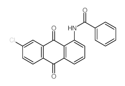 Benzamide,N-(7-chloro-9,10-dihydro-9,10-dioxo-1-anthracenyl)- Structure