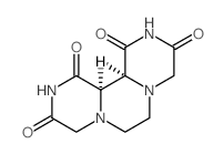 (12aR,12bS)-4,6,7,9,12a,12b-hexahydrodipyrazino[1,5-d:1',5'-f]pyrazine-1,3,10,12-tetrone结构式