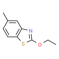 Benzothiazole, 2-ethoxy-5-methyl- (9CI) Structure