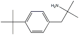 1-(4-tert-butylphenyl)-2-methylpropan-2-amine结构式