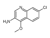 7-chloro-4-methoxyquinolin-3-amine Structure