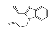 1-but-3-enylbenzimidazole-2-carbaldehyde结构式