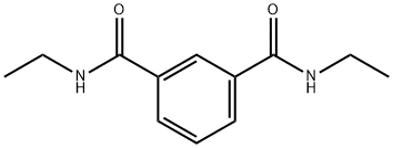 1,3-BenzenedicarboxaMide, N,N'-diethyl-结构式
