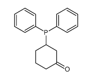 3-diphenylphosphinocyclohexanone结构式