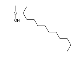 dodecan-2-yl-hydroxy-dimethylsilane结构式