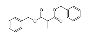 dibenzyl 2-methylpropanedioate结构式