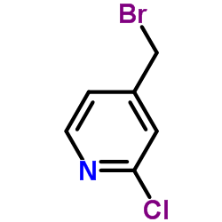 4-(Bromomethyl)-2-chloropyridine structure