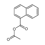 acetic acid-[1]naphthoic acid-anhydride Structure