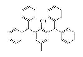 4-Oxy-1-methyl-3.5-dibenzhydryl-benzol结构式
