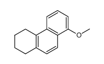 8-methoxy-1,2,3,4-tetrahydrophenanthrene Structure