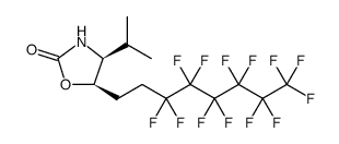 (4S,5R)-(-)-4-i-丙基5-(3,3,4,4,5,5,6,6,7,7,8,8,8,8-三氟氟辛基)-2-恶唑烷酮,图片