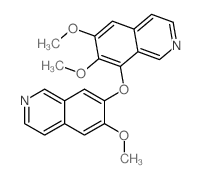 6,7-dimethoxy-8-(6-methoxyisoquinolin-7-yl)oxy-isoquinoline Structure