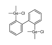 chloro-[2-[2-[chloro(dimethyl)germyl]phenyl]phenyl]-dimethylgermane结构式