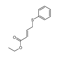 ethyl 4-phenylsulfanylbut-2-enoate Structure