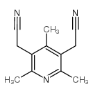 2,4,6-Trimethypyridine-3,5-diacetonitrile结构式