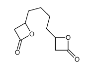4-[4-(4-oxooxetan-2-yl)butyl]oxetan-2-one Structure