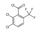 2,3-DICHLORO-6-(TRIFLUOROMETHYL)BENZOYL CHLORIDE结构式
