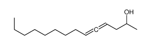 tetradeca-4,5-dien-2-ol Structure