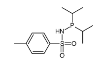 N-di(propan-2-yl)phosphanyl-4-methylbenzenesulfonamide结构式