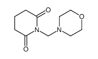 1-(morpholin-4-ylmethyl)piperidine-2,6-dione结构式