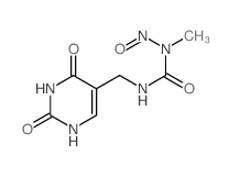 3-[(2,4-dioxo-1H-pyrimidin-5-yl)methyl]-1-methyl-1-nitroso-urea picture