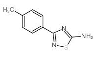 3-(4-Methylphenyl)-1,2,4-thiadiazol-5-amine Structure