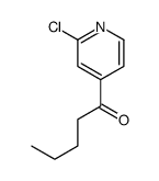 2-CHLORO-4-VALERYLPYRIDINE结构式