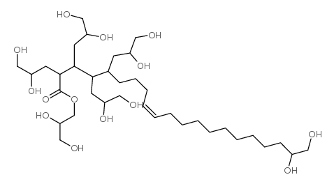 1,2,3-Propanetriol, homopolymer, (9Z)-9-octadecenoate结构式