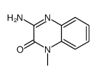 2(1H)-Quinoxalinone,3-amino-1-methyl-(6CI,7CI)结构式